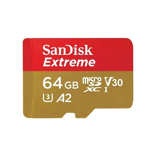 Memorijska kartica Micro Secure Digital  64GB SANDISK Extreme SDXC + adapter