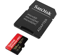 Memorijska kartica Micro Secure Digital 128GB SANDISK Extreme Pro + adapter