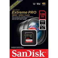 Memorijska kartica Secure Digital 128GB SANDISK Extreme Pro SDXC V30 UHS-I U3