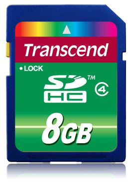 Transcend Memorijska kartica SD 8GB HC Class 4