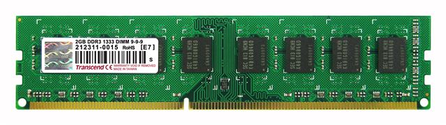 Transcend Memorija DDR3 2GB 1333MHz, JM1333KLN-2G