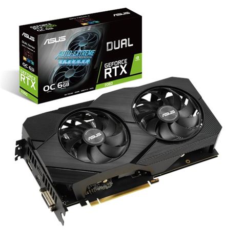 Asus Grafička kartica DUAL-RTX2060-O6G-EVO