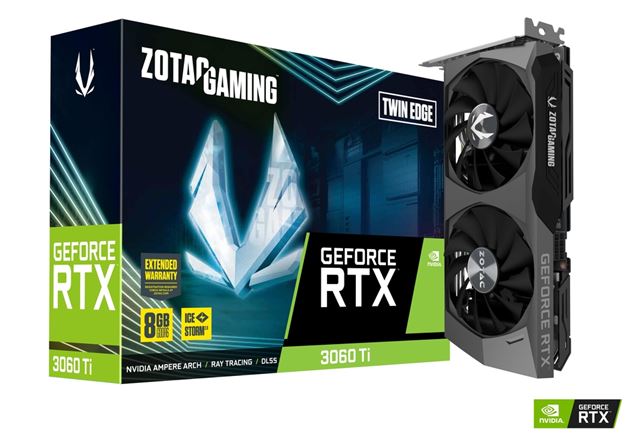 VGA ZOT GF RTX3070 TWIN EDGE OC LHR 8GB GDDR6