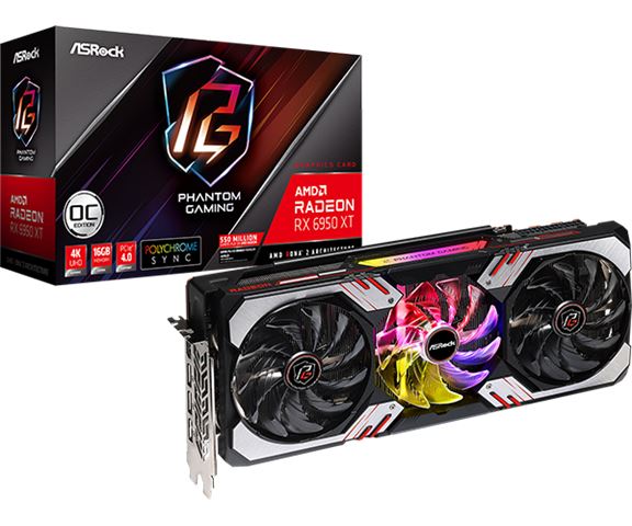 VGA ASR RX6950XT Phantom Gaming 16G OC