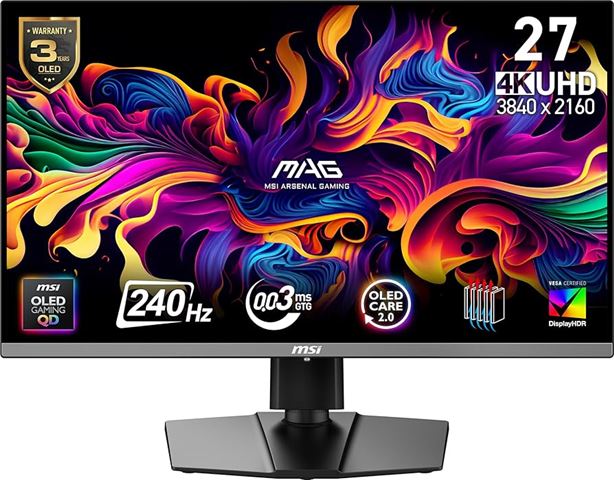 MSI MON 27 MAG 272UP QD-OLED X24