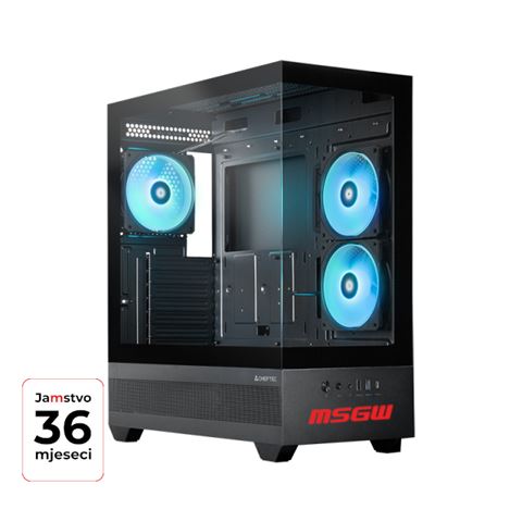 Msgw Stolno računalo Gamer i114, Inter Core i5, 16GB, RTX 5060, SSD 1 TB, FreeDOS