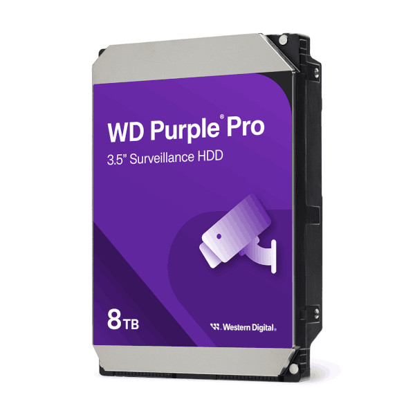 HDD AV WD Purple Pro (3.5, 8TB, 256MB, 7200 RPM, SATA 6 Gb/s)