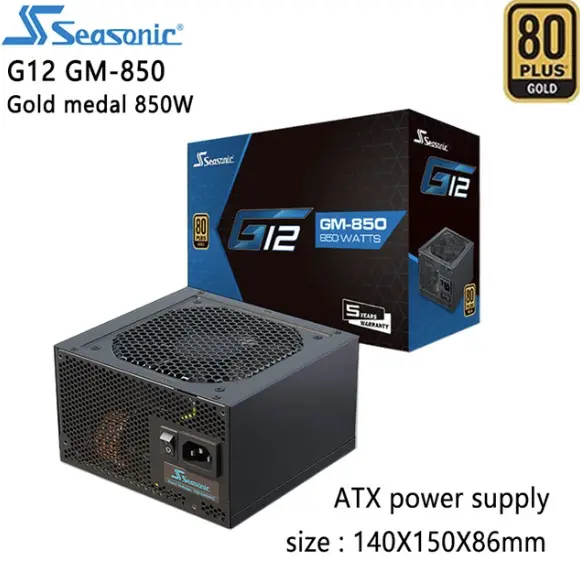 Napajanje ATX  850W Seasonic G12-GM-850 Gold
