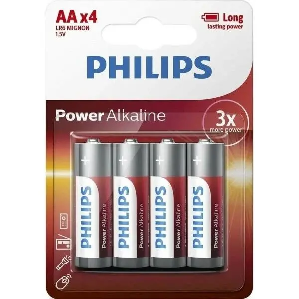 PHILIPS baterija LR6P4B/10