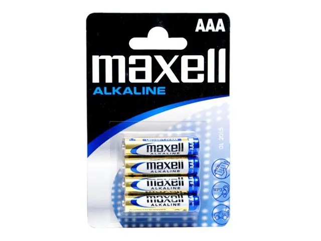 Maxell alkalne baterije LR-3/AAA, 4 komada