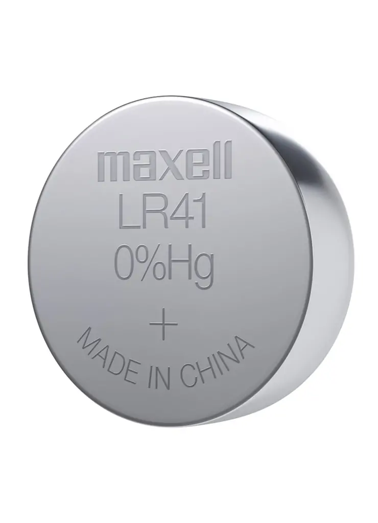 Maxell alkalna dugmasta baterija LR41, 10 kom, 5x2
