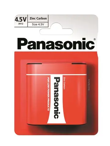 PANASONIC baterije 3R12RZ/1BP Zinc Carbon