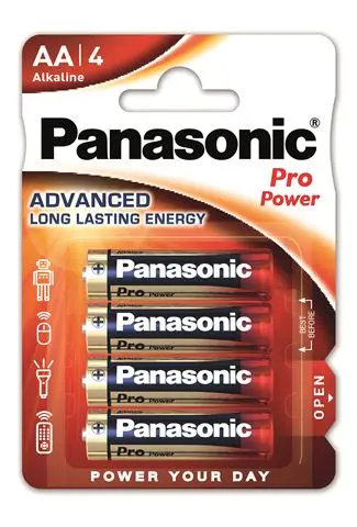 PANASONIC baterije LR6PPG/4BP Alkaline Pro Power