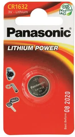 PANASONIC baterije CR-1632EL/1B Lithium Coin