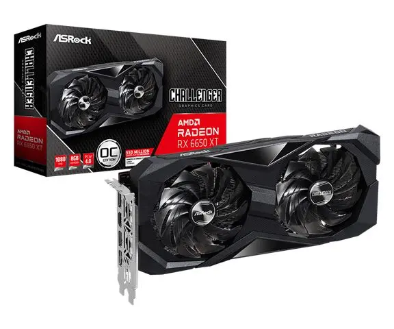 Grafička kartica ASROCK Radeon RX 6650 XT Challenger D OC 8GB GDDR6