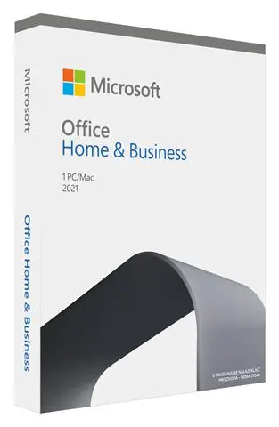 Software MICROSOFT Office 2021 Home and Business English Medialess