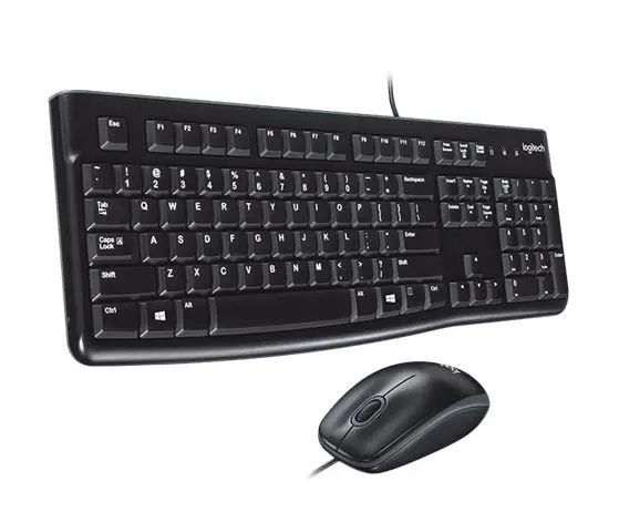 Tipkovnica LOGITECH MK120 Desktop (tipkovnica+miš)