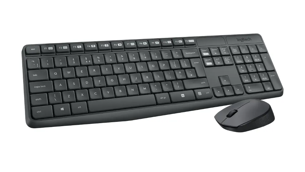 Tipkovnica LOGITECH MK235 Wireless Desktop (tipkovnica+miš)