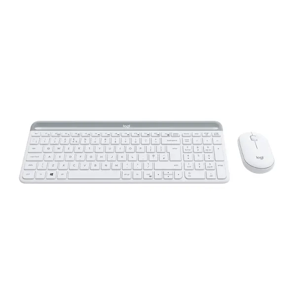 Tipkovnica LOGITECH MK470 Wireless Desktop (tipkovnica+miš) White