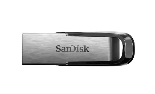 USB 3.0 Flash drive 128GB SANDISK Ultra Flair - Metal/Black