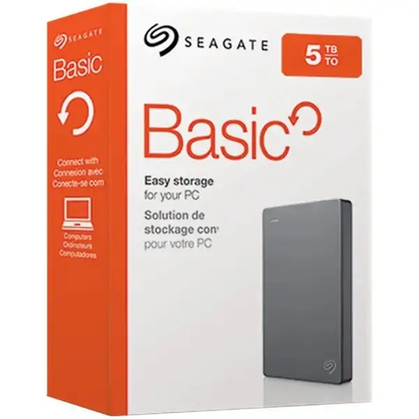 Hard disk eksterni 2.5" USB3.0  5TB SEAGATE Basic Portable drive