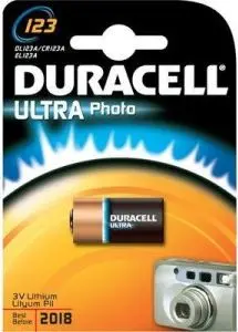 Baterija DURACELL DL123 3V Photo 1/1