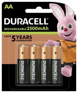 Baterija DURACELL punjiva AA 2500mAh 4/1