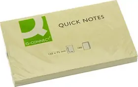 Blok samoljepljivi 127x76mm 100 listova Q-Connect KF10503 žuti