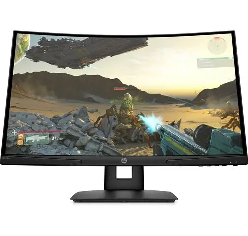 HP MON 24 X24c Curved Gaming, 9FM22AA