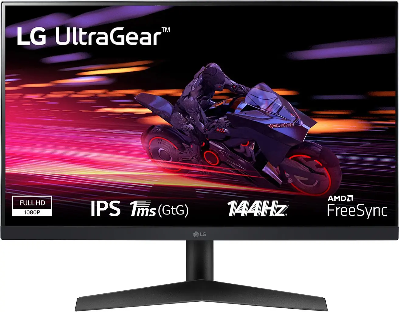 MON 24 LG 24GN60R-B FHD IPS 144Hz