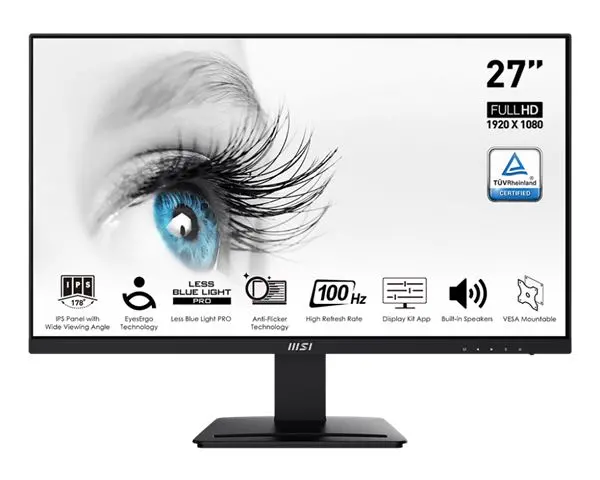 Mon 27 MSI PRO MP273A IPS 100Hz