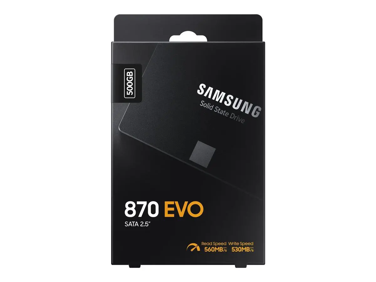 SSD 2.5" SATA-3  500GB SAMSUNG 870 EVO 560/530MB/s