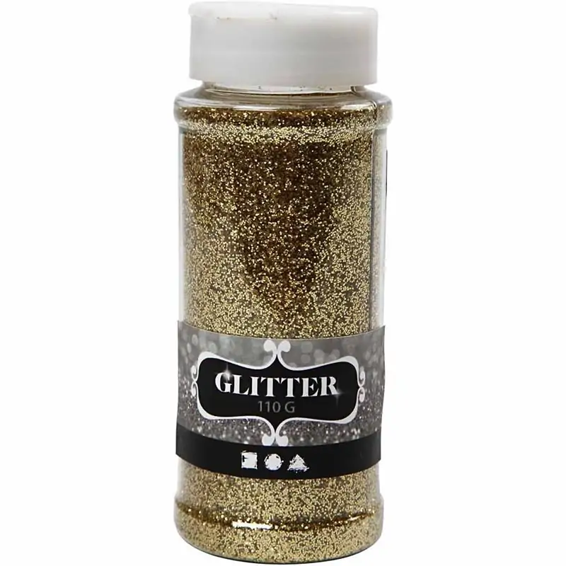 Glitter metalik u prahu 110g zlatni