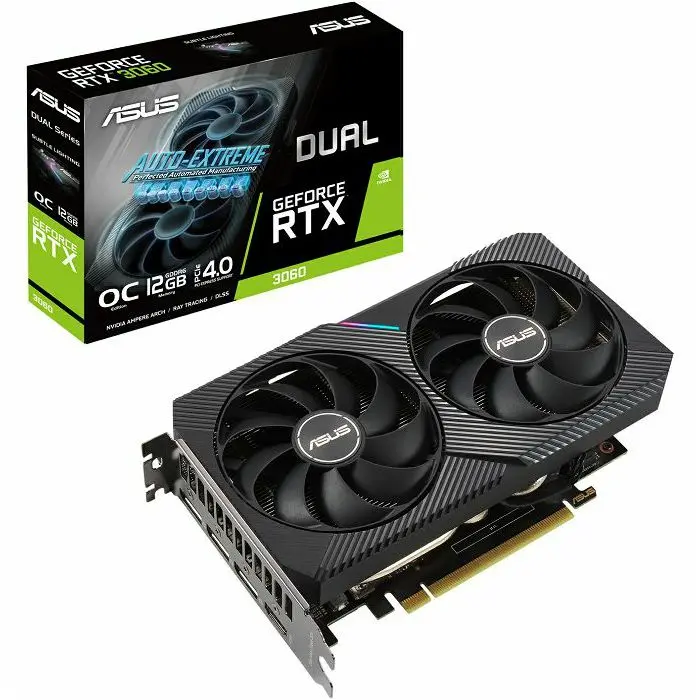 Grafička kartica ASUS nVidia RTX3060 Dual V2, 12GB