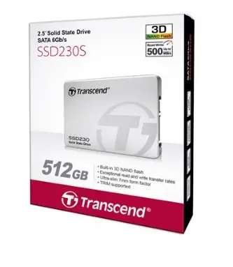 SSD Transcend 512GB SATA SSD230S 3D Nand