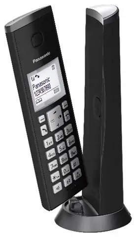 PANASONIC telefon bežični KX-TGK210FXB crni