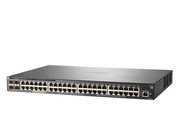 HPE SWITCH ARUBA 2930F 48G 4SFP+ POE+ 370W