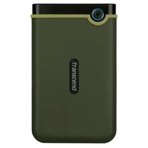 Vanjski tvrdi disk 2TB StoreJet 25M3G Transcend Military Green