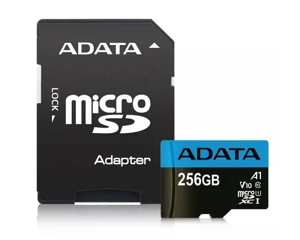 MEM SD MICRO 256GB Premier A1 + ADP AD