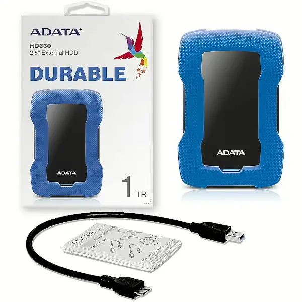 Vanjski tvrdi disk 1TB HD330 USB 3.2 Crno/Plavi Vanjski tvrdi disk 1TB HD330 USB 3.2 Crno/Plavi