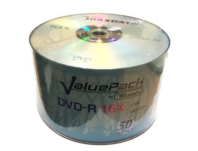 TRAXDATA OPTIČKI MEDIJ DVD-R 16X SPINDLE 50 VALUEPACK