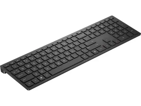 HP tipkovnica za prijenosno računalo, crna, 4CE98AA