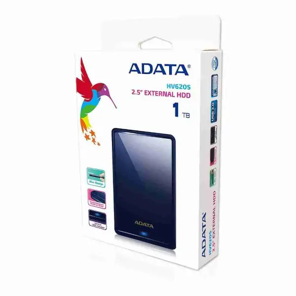 HDD EXT AD HV620S-1TBUSB 3.2-COLOR BOXBLUE