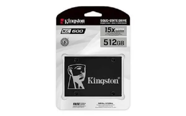 SSD 512GB KINGSTON KC600 2.5" SATA 3