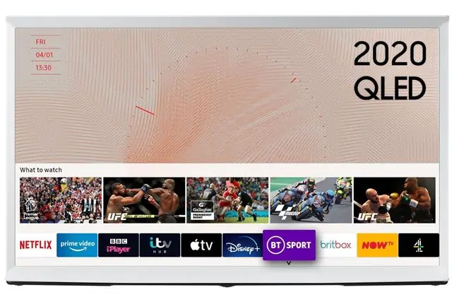 SAMSUNG QLED TV QE49LS01TBUXXH SERIF