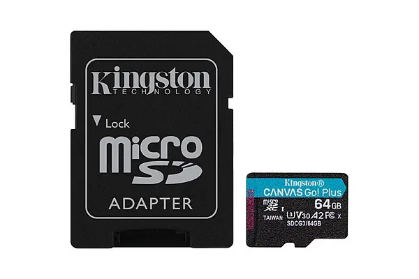 MEM SD MICRO 64GB Canvas Go! Plus + ADP