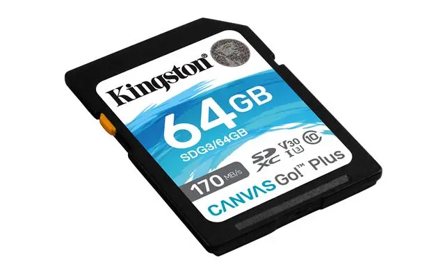 MEM SD 64GB Canvas Go Plus KIN