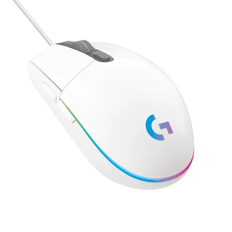 Miš žični Logitech G102 Lightsync Bijeli