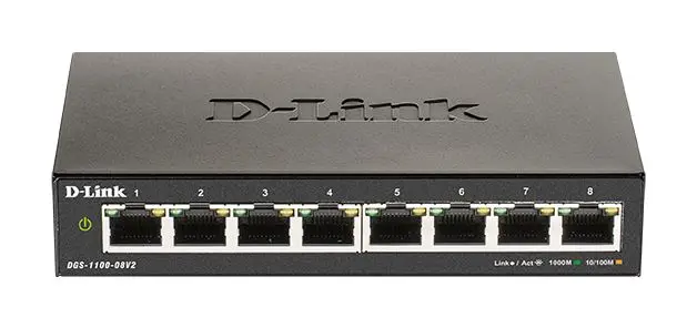 D-Link switch web upravljivi, DGS-1100-08V2/E