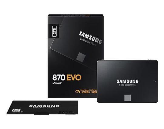 SSD 2TB Samsung 870 EVO 2,5" SATA MZ-77E2T0B/EU